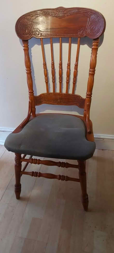 Photo of free Single solid wood chairs (L15) #2