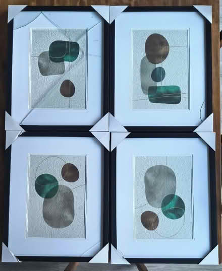 Photo of free 4 framed pictures with cracked glass (Marshalswick AL4) #1