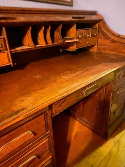 Photo of free Roll top desk (Hayward) #3