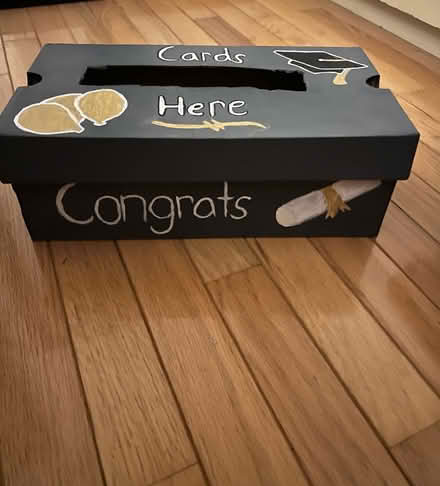 Photo of free Graduation card box (Shirley Village) #1