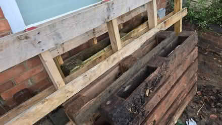 Photo of free Five wooden pallets (New Bradwell MK13) #2