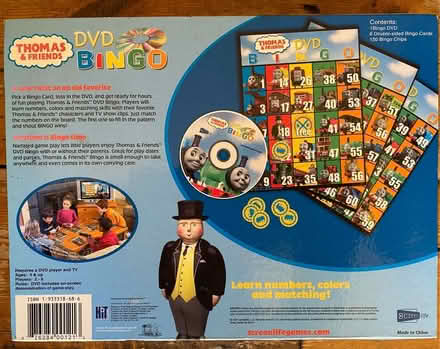 Photo of free Thomas and Friends DVD Bingo (Wellington TF1) #2