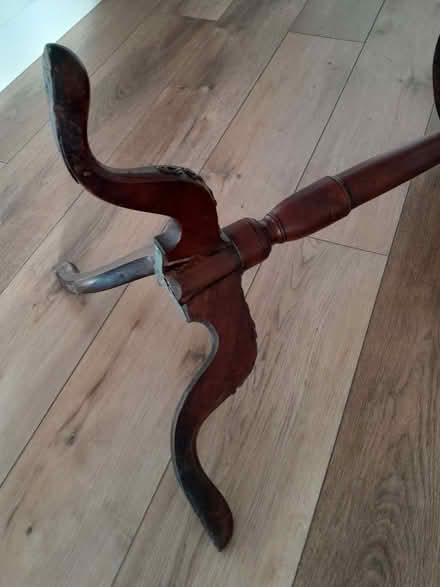 Photo of free victorian wooden side table: repair (Elworth CW11) #3