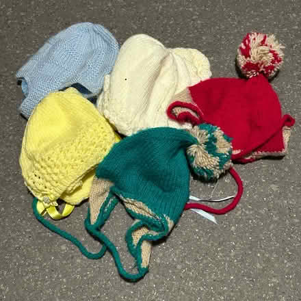 Photo of free Hand knitted baby hats (Bournville) #1