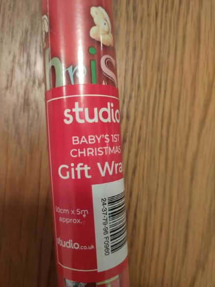 Photo of free Baby 1st Christmas Wrapping Paper (Sunderland DH4) #1