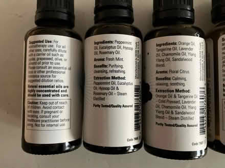Photo of free essential oils (NoHo 10012) #2