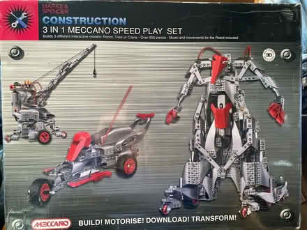 Photo of free 3 in 1 meccano set (Wellington TF1) #1