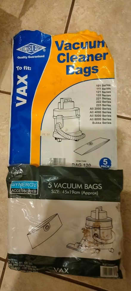Photo of free Vax hoover bags (SK11 Sutton) #1