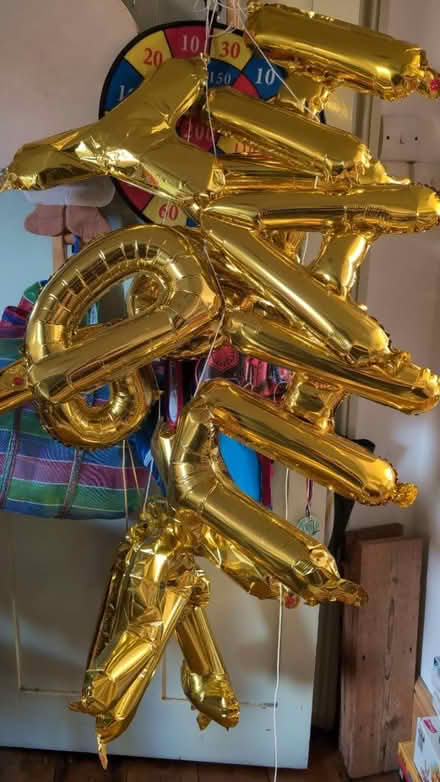 Photo of free Happy birthday balloon sign (Aldershot, GU12) #1