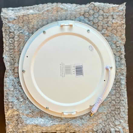 Photo of free LED panel light circular 225mm/8” (Marley Hill NE16) #4
