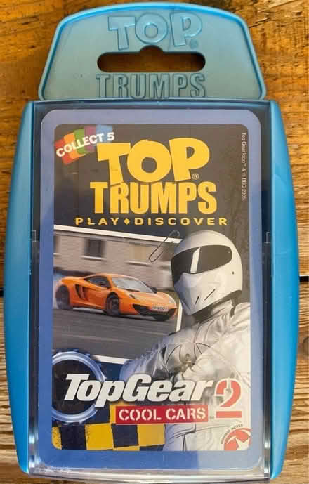 Photo of free Top Trumps: cool cars 2 (Wellington TF1) #1