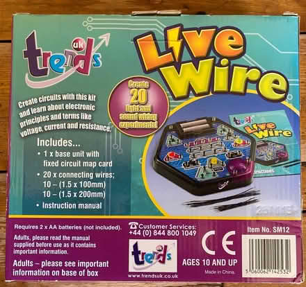 Photo of free Electronics for kids : “Live Wire” (Wellington TF1) #2