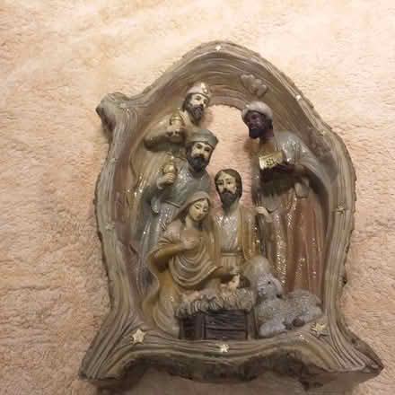 Photo of free Nativity scene 27cm high x 18cm wide made of resin. (Freehold LA1) #1