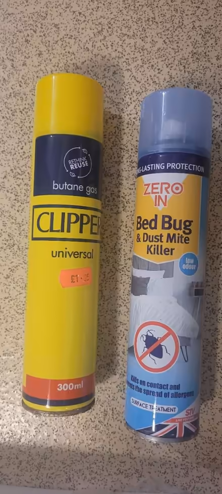 Photo of free Bsd bug killer and butane gas (E16) #1