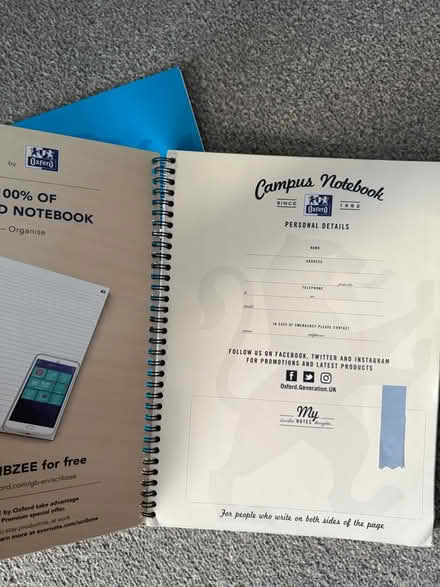 Photo of free two a4 notebooks and revision cards (Ilford IG6) #3