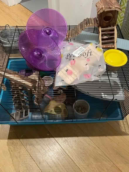 Photo of free Hamster cage and extras (North Road) #1