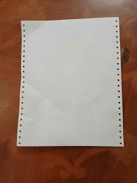 Photo of printer paper (shoeburyness SS3) #1