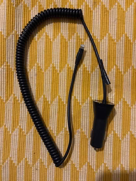 Photo of free Verizon lightning ABS car charger (Carleton st. Berkeley) #1