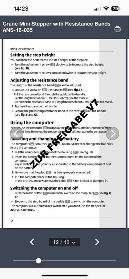 Photo of free Mini stepper with resistance bands (Bristol BS14) #3