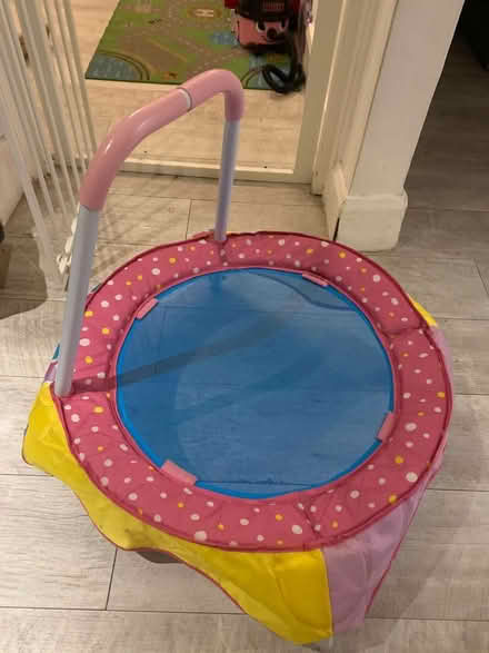 Photo of free Toddler Trampoline – Pink (SW16) #2