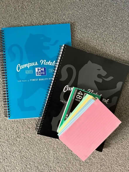 Photo of free two a4 notebooks and revision cards (Ilford IG6) #1