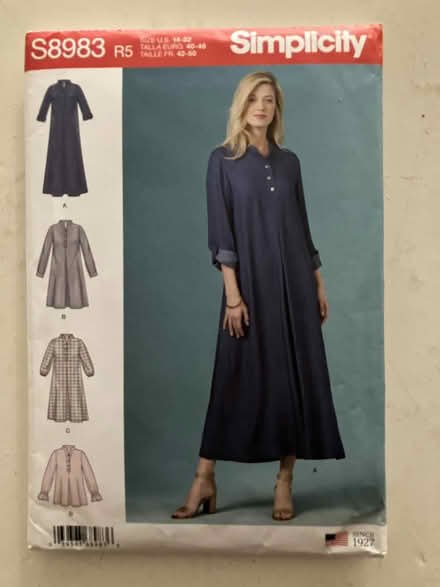 Photo of free dress pattern (NoHo 10012) #1