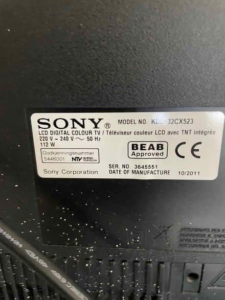 Photo of free Sony Bravia 31” LCD TV (Marshalswick AL1) #1