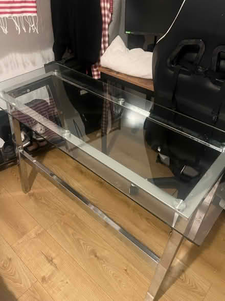 Photo of free Glass table (Enfield N21) #2