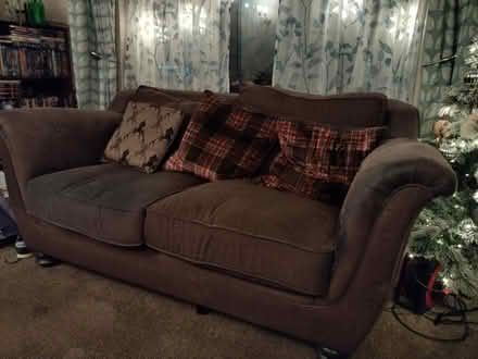 Photo of free Brown sofa (SK23) #1