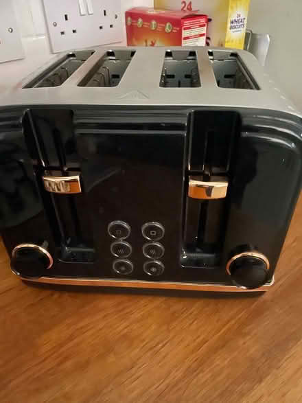 Photo of free Kettle, 4 slice toaster and pans (Colchester CO1) #2