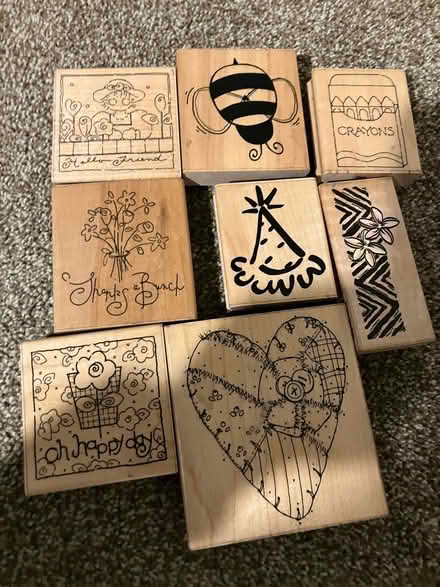 Photo of free Large rubber stamps (Oakland) #1