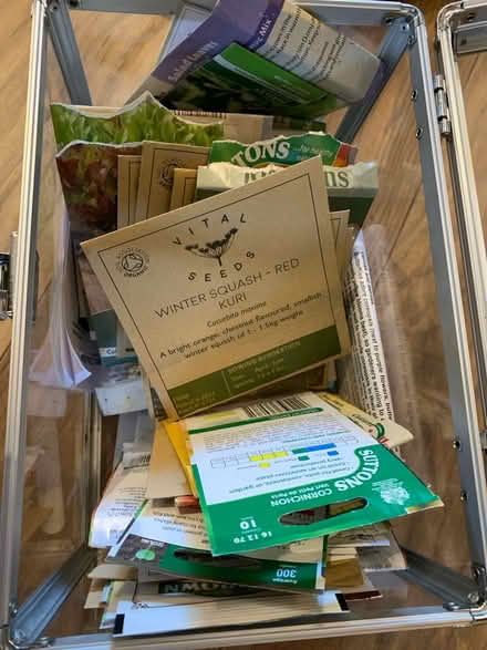 Photo of free Mixed box of vegetable seeds (Five Ashes, Mayfield TN20) #1