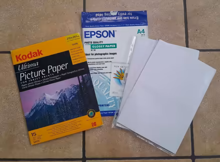 Photo of free photo quality printer paper (Elworth CW11) #1