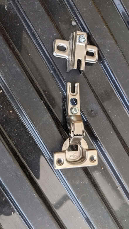 Photo of free Cabinet or cupboard door hinges (Whaddon GL52) #1