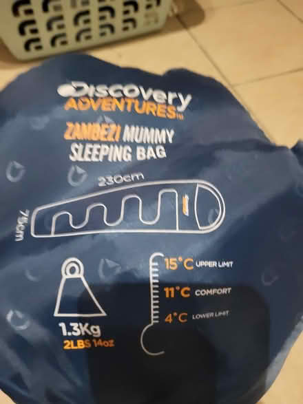 Photo of free Sleeping bag with broken zip (Chatham ME4) #2