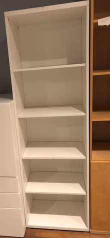 Photo of free white book case (Roncesvalles) #1