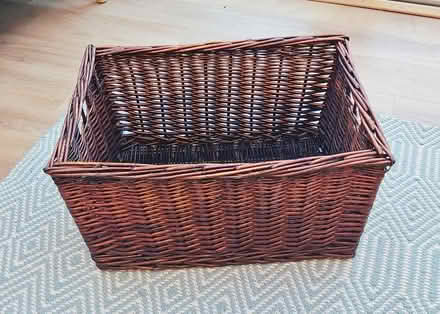 Photo of free Wicker basket (West Bedhampton) #1