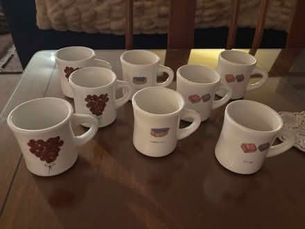 Photo of free 8 Coffee Mugs (Willow Glen) #2