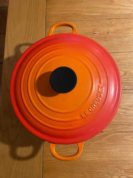 Photo of free Old Le Creuset Cast Iron Casserole Dish (Galgate LA2) #1