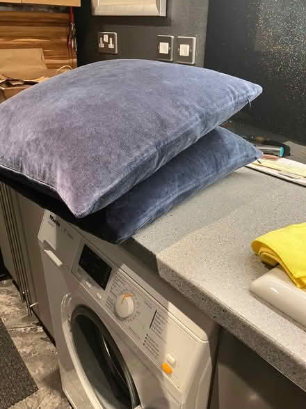 Photo of free Velvet cushions x 2 (Old Windsor SL4) #1