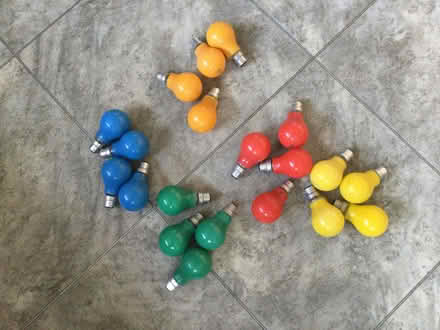 Photo of free Coloured light bulbs (Cox Green SL6) #1