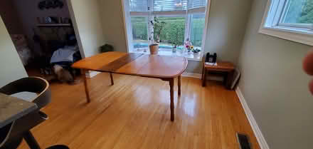 Photo of free Solid maple dining room table (bells corners) #1