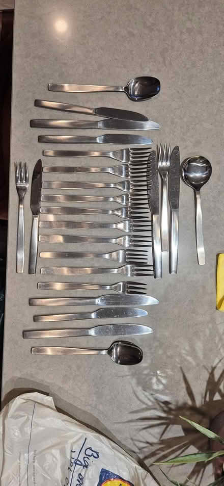 Photo of free Assortment of st steel cutlery (Clanfield) #1