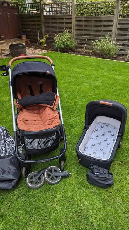 Photo of free Micralite pram and car seat (Wimbledon Park) #2