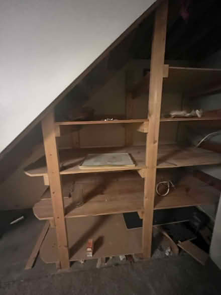 Photo of free Wooden shelves (Walnut Hills) #1