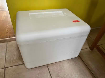Photo of free Styrofoam ice chest (Lawrence Expwy & Monroe Street) #1