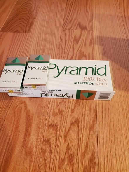 Photo of free 12x packs Pyramid Menthol Gold 100s (South Bellevue) #1