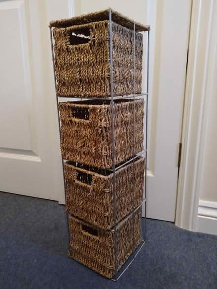 Photo of free 4 Draw Wicker Unit (Emerson Valley, MK4) #1