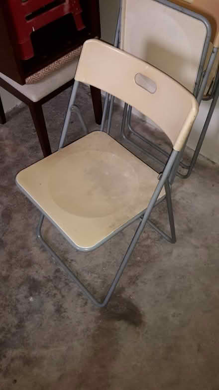 Photo of free 3 Folding Chairs (Queenstown, near MRT) #1