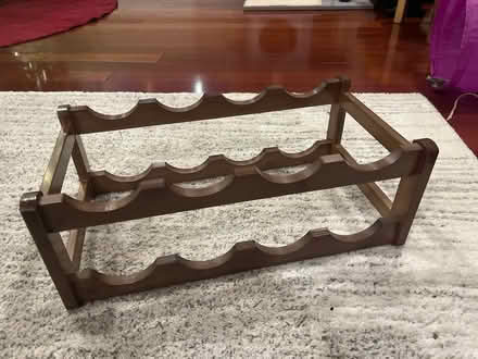 Photo of free 8 bottle wine rack (Cambridgeport) #1